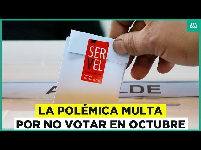 La polémica multa de 33 mil pesos por no votar en octubre