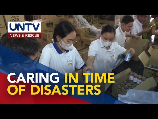 ⁣MCGI continuously heeds call of DSWD to repack relief goods