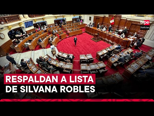 Bancada Cambio Democrático-Juntos Por el Perú votará por lista encabezada por Silvana Robles