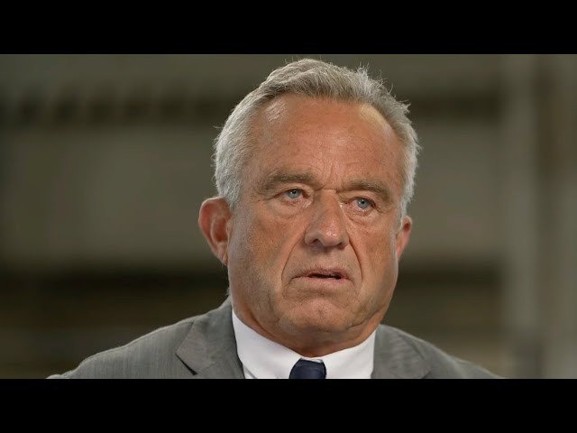 RFK Jr. on his independent presidential run, Biden and Trump