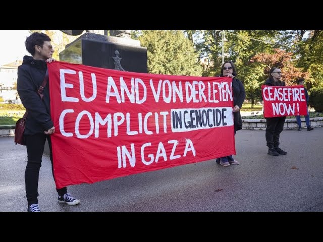 ⁣Is EU losing credibility over its failure to defend international law in Gaza?
