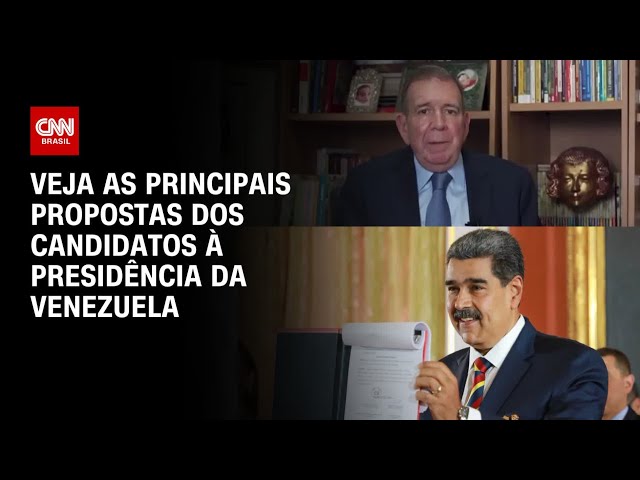 Veja as principais propostas dos candidatos à presidência da Venezuela  | BASTIDORES CNN