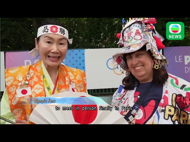 ⁣TVB News｜26 July 2024│Meeting fans & visiting media hub in Paris ahead of opening of Olympics