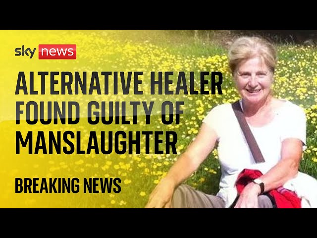 ⁣BREAKING: Alternative healer guilty of manslaughter over woman's death at slapping therapy work