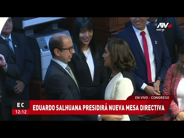 ⁣Congreso de la República: Eduardo Salhuana presidirá nueva mesa directiva