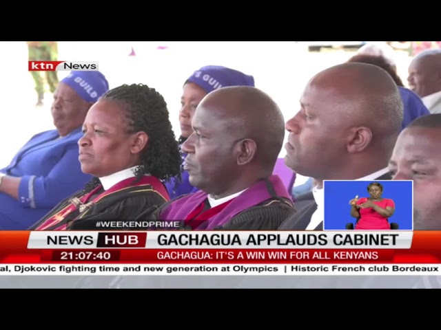 DP Rigathi Gachagua applauds cabinet, Dp says inclusion of opposition is good