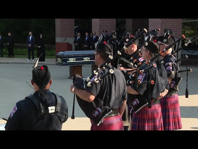 ⁣End of watch call for Melvindale police officer Mohamed Said
