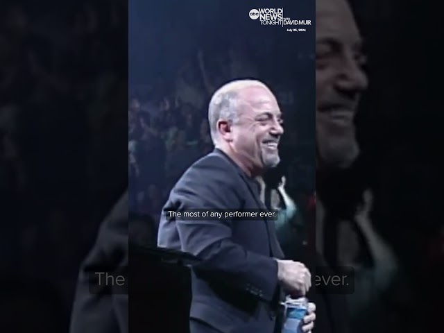 ⁣Billy Joel ends decade-long residency at New York City's Madison Square Garden