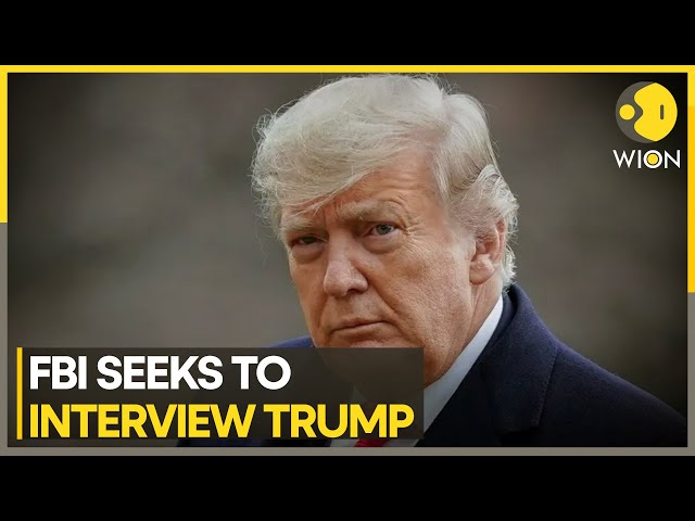 US: FBI seeking to interview Donald Trump as part of assassination attempt probe | WION News