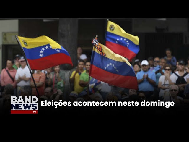 Guerra de número e narrativas em eleição na Venezuela | BandNewsTV