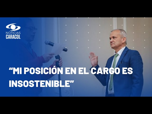 Renunció Carlos Ramón González, director de Inteligencia Nacional, salpicado en escándalo de UNGRD