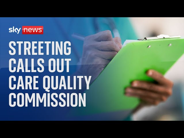 ⁣Health Secretary: Care Quality Commission 'not fit for purpose'