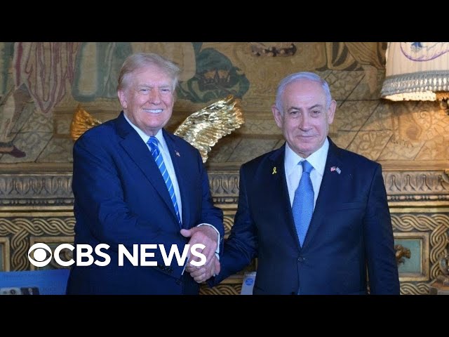 ⁣Trump calls Harris' Gaza remarks "disrespectful" to Israel