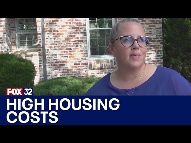 ⁣How high housing costs are impacting families