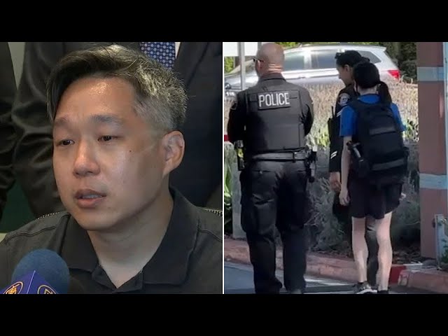 ⁣Father of Alison Chao, missing teen found outside ABC7, arrested
