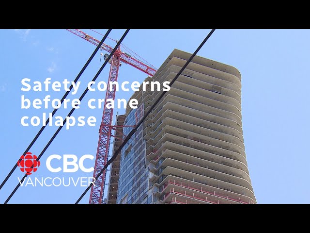⁣FOI documents show list of crane incidents at Vancouver construction site