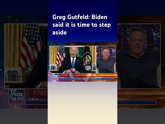 ⁣Greg Gutfeld: This is the most exercise Biden had in a while