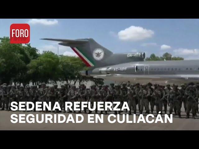 ⁣Sedena despliega 200 elementos en Culiacán - Noticias MX