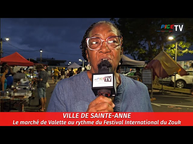 ⁣Ville de Sainte-Anne : Le marché de Valette au rythme du Festival International du Zouk