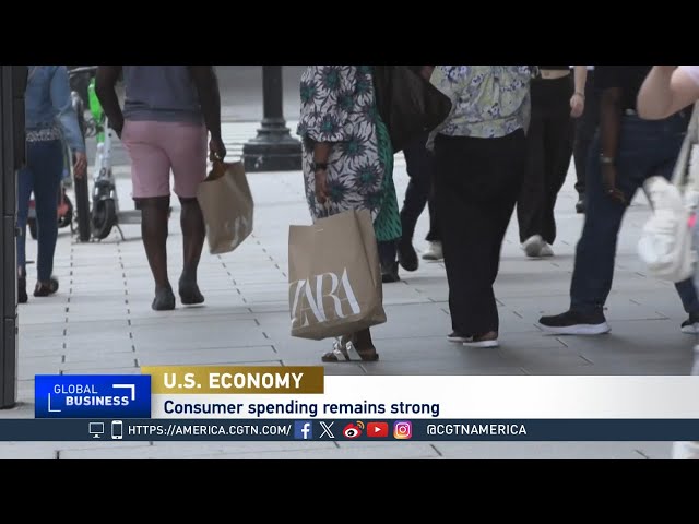 ⁣Global Business: U.S. Q2 GDP Shows Higher Than Expected Growth