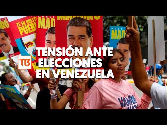 ⁣Venezuela cierra tensa campaña electoral de cara a comicios del domingo