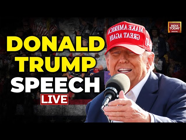 Donald Trump LIVE:  US Election News | Donald Trump Vs Kamala Harris | US Presidential Election 2024