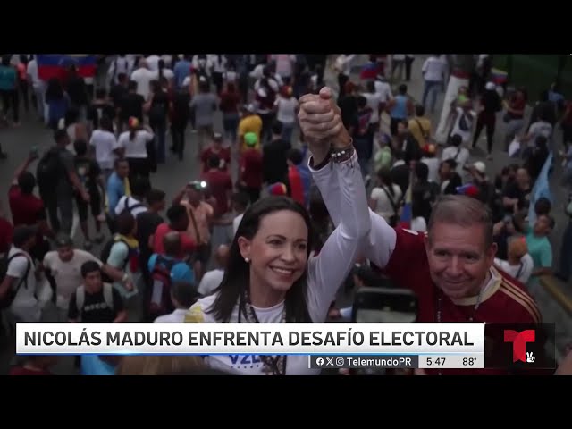 ⁣Elecciones en Venezuela: oposición de Nicolás Maduro podría sorprender