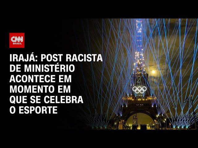 Irajá: Post racista de Ministério acontece em momento em que se celebra o esporte | CNN ARENA