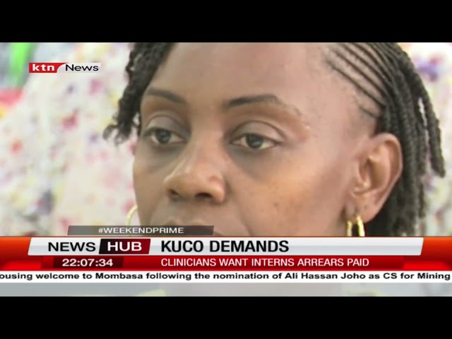 ⁣KUCO demands interns arrears paid