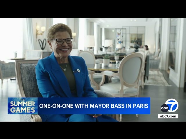 ⁣Will LA be ready to host 2028 Olympics? Mayor Bass addresses top concerns in one-on-one interview