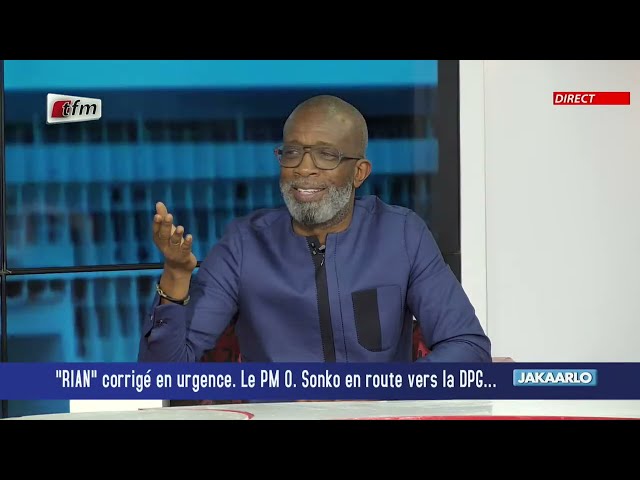 ⁣Bouba Ndour " un soi-disant crise à l'assemblée nationale peut régler d'autres problè