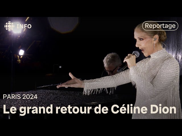 ⁣Paris 2024 : une cérémonie d'ouverture couronnée par Céline Dion
