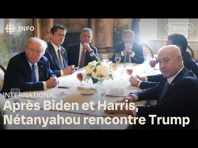 ⁣Politique américaine : rencontre Nétanyahou-Trump