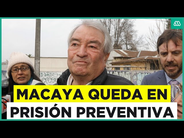 Decretan prisión preventiva para Eduardo Macaya mientras se confirma su sentencia