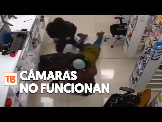 ⁣Seguidilla de asaltos en Rancagua: cámaras de seguridad en las calles no funcionan
