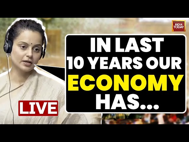 Kangana Ranaut's Fiery Speech In Parliament | Kangana Ranaut Speaks On Economy & Himachal P