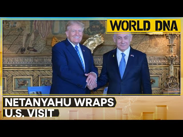 ⁣Netanyahu wraps US visit | Trump touts warm ties to Netanyahu | World DNA | WION