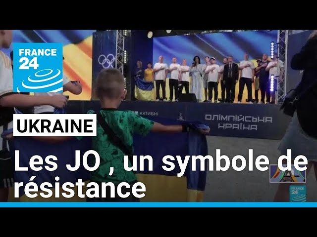 ⁣Les Jeux olympiques de Paris, un symbole de résistance pour l'Ukraine en guerre • FRANCE 24