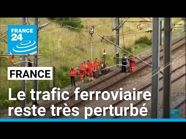 France : le trafic SNCF encore très perturbé après une tentative de sabotage sur le réseau