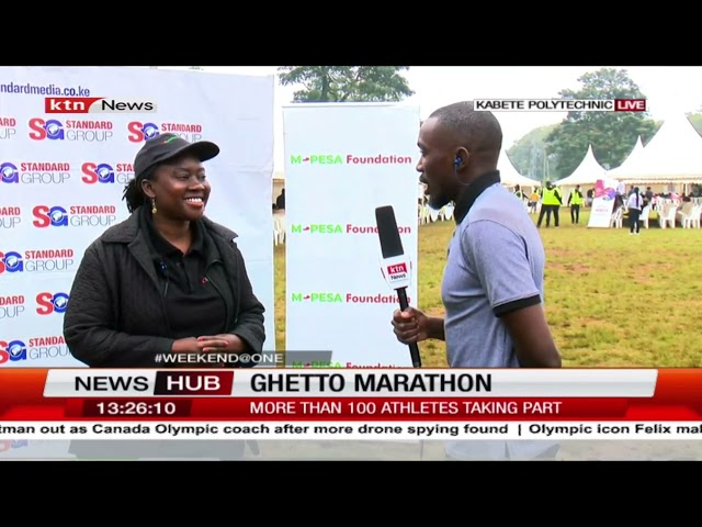 ⁣More than 100 athletes take part in this years Ghetto Marathon in Kabete National Polytechnic