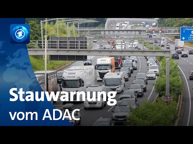 ⁣ADAC warnt vor Staus am Wochenende