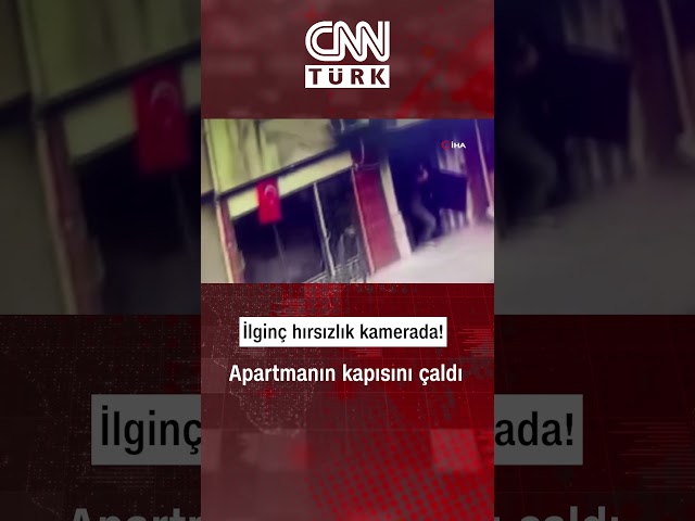 Pes Dedirten Hırsızlık: Güpegündüz Apartmanın Kapısını Çaldı...