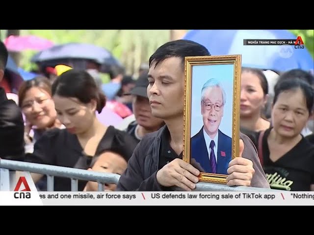 Vietnam Communist Party leader laid to rest after two-day state funeral