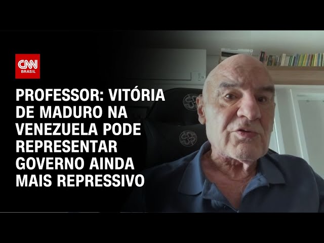 Professor: Vitória de Maduro na Venezuela pode representar governo ainda mais repressivo | AGORA CNN