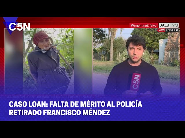 CASO LOAN: FALTA DE MÉRITO al POLICÍA RETIRADO FRANCISCO MÉNDEZ