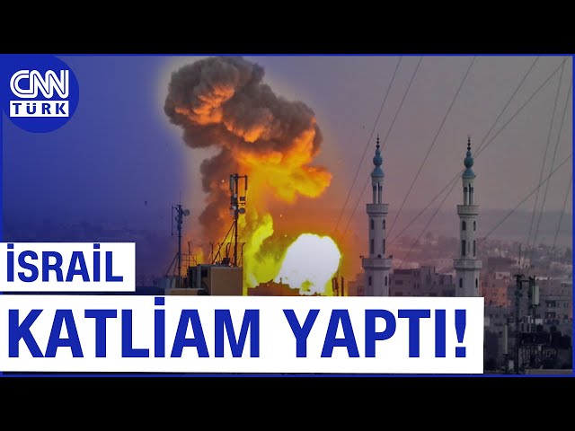 SON DAKİKA İsrail, Gazze'de Hastane Bombaladı! En Az 30 Ölü Var...