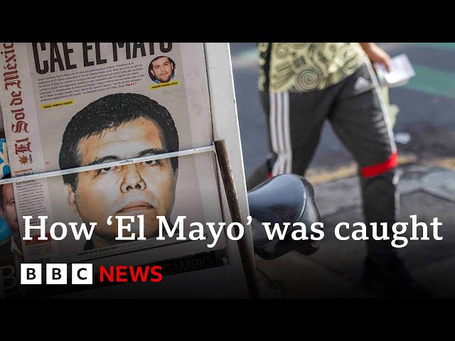 ⁣How Mexico drug lord 'El Mayo' was caught by US agents | BBC News