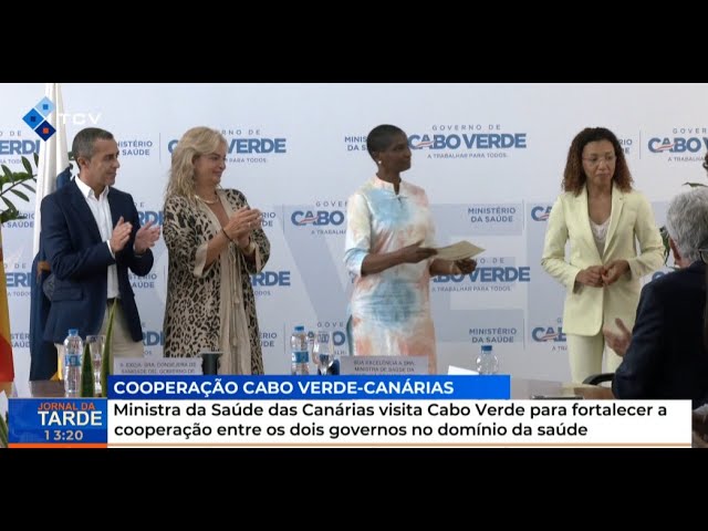 ⁣Ministra Saúde das Canárias visita CV para fortalecer cooperação entre governos no domínio da saúde