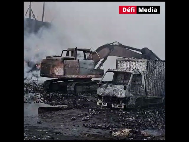 Important incendie au dépotoir de Roche-Bois