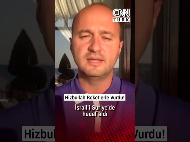 Hizbullah İsrail'i Suriye'de De Vurdu! Golan Tepesi'ndeki İsrail Askerlerine Roketli 